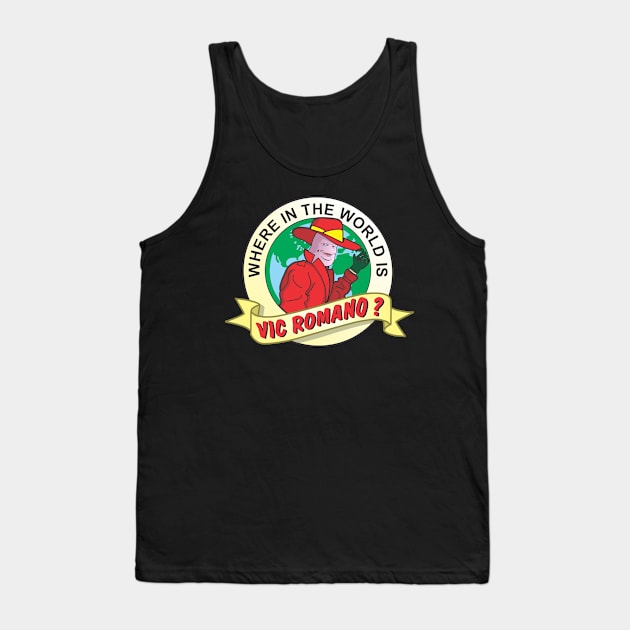 #Where'sVic Tank Top by BSFTB Blue Skies from the Basement